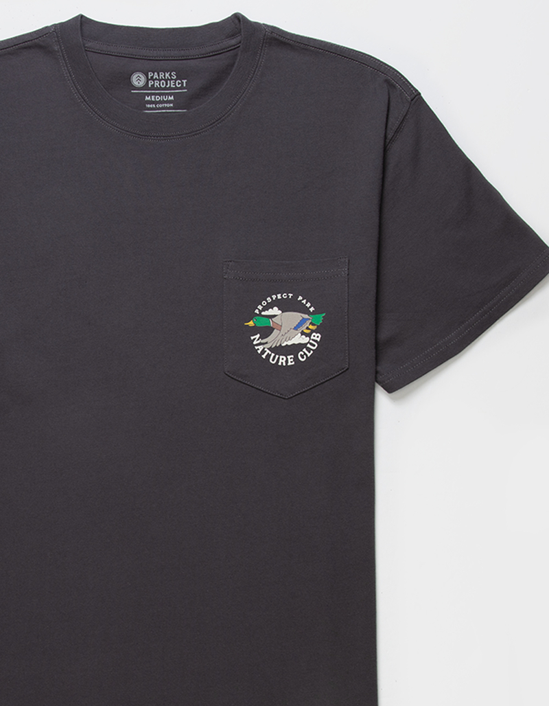 PARKS PROJECT x Prospect Park Alliance Nature Club Mens Pocket Tee image number 3