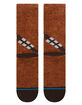 STANCE x Star Wars Chewie Poly Fuzzy Crew Socks image number 3