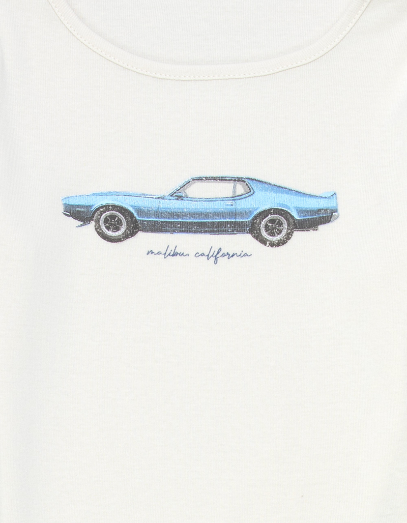 FULL TILT Malibu Car Girls Long Sleeve Tee image number 1