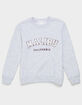 FULL TILT Malibu Chenille Girls Crewneck Sweatshirt FULL TILT Malibu Chenille Girls Crewneck Sweatshirt