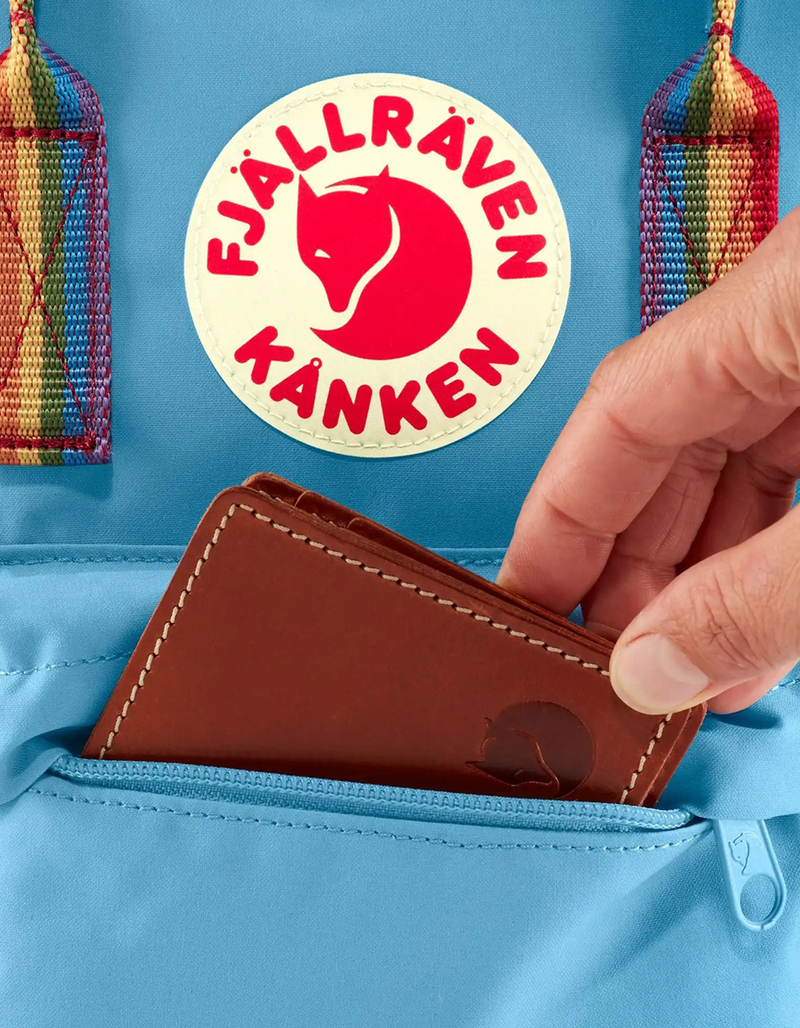 FJALLRAVEN Kanken Rainbow Mini Backpack image number 5