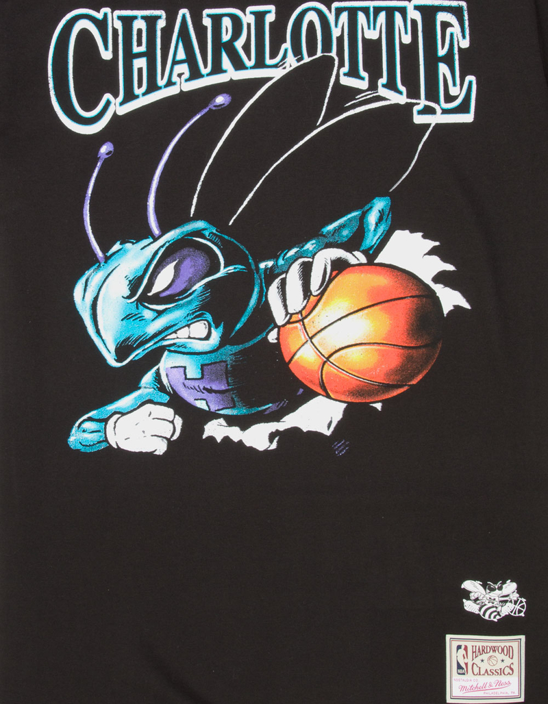 MITCHELL & NESS Charlotte Hornets Mascot Mens Tee image number 1