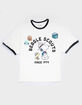 RSQ x Peanuts Patch Mens Boxy Tee image number 2