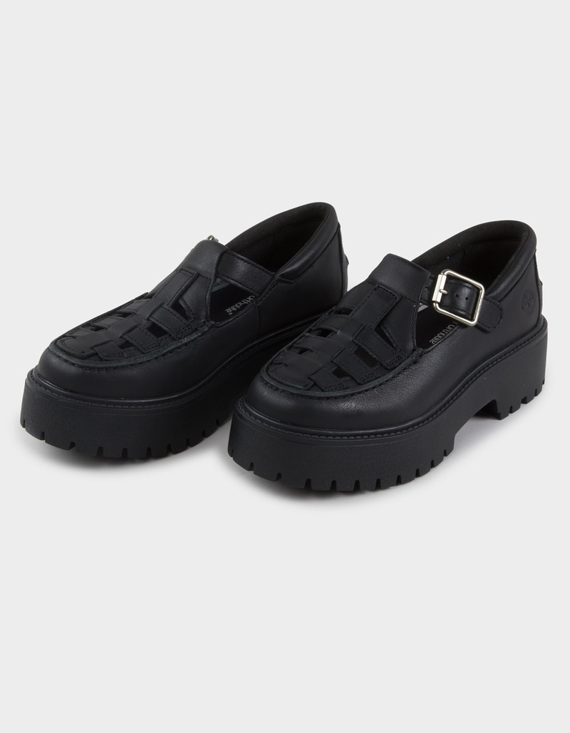 TIMBERLAND Stone Street Buckle Womens Platform Shoes image number 0