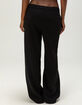 FULL TILT Rhinestone Heart Womens Wide Leg Sweatpants image number 4