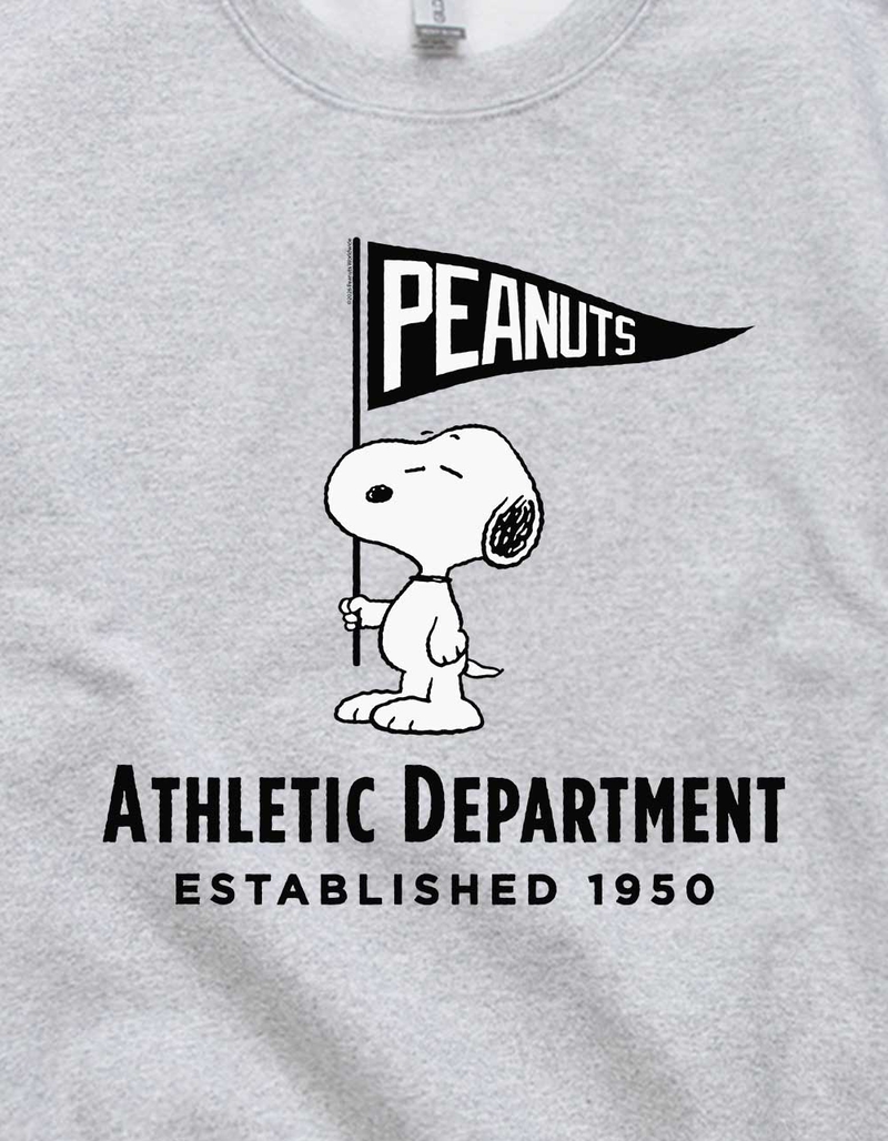 PEANUTS Athletic Department Snoopy Unisex Crewneck Sweatshirt image number 1