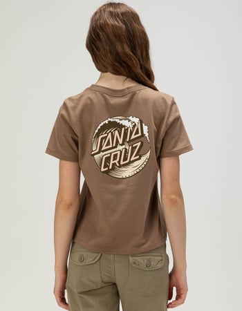 SANTA CRUZ Wave Dot Womens Tee Primary Image