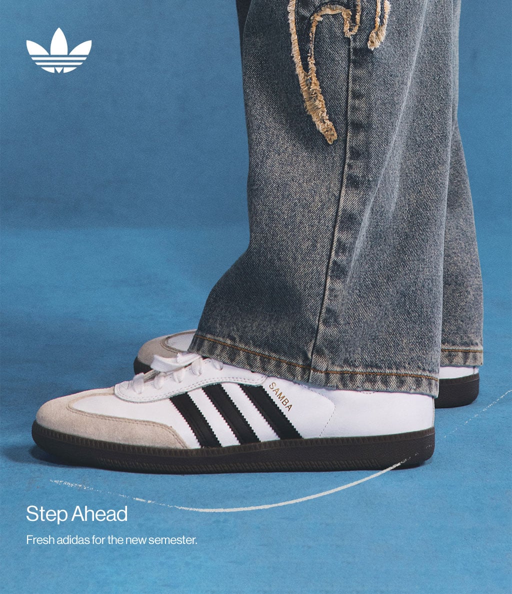 Step Ahead Fresh adidas for the new semester.