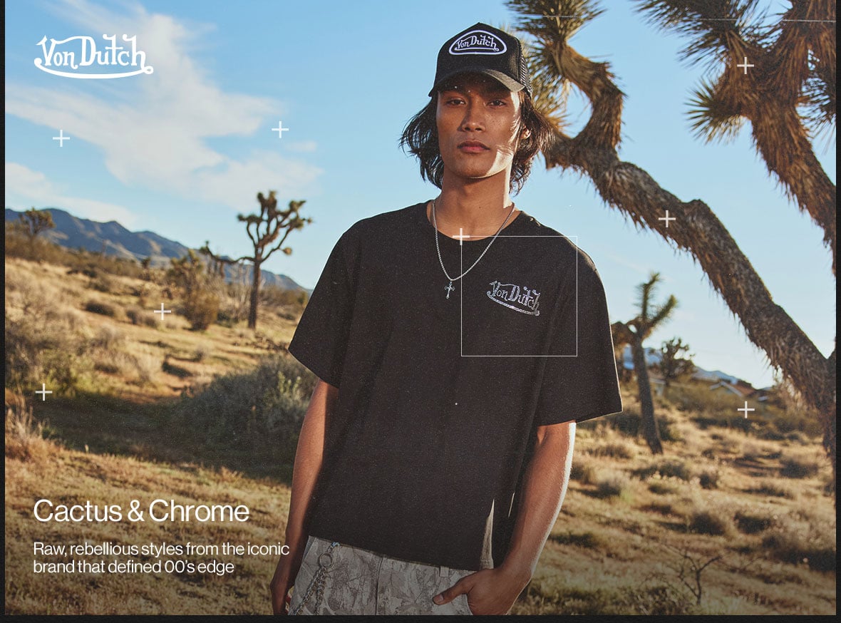 Cactus & Chrome, rebellious styles from the iconic brand that defined 00's edge