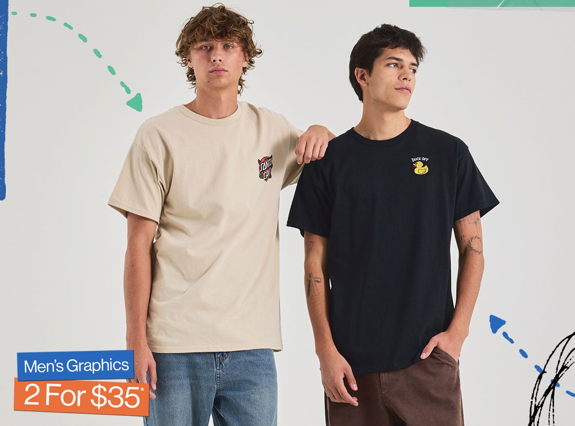 Men's Graphics 2 For $35