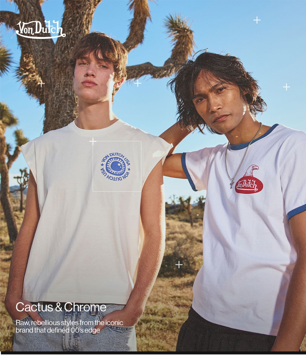 Cactus & Chrome, rebellious styles from the iconic brand that defined 00's edge