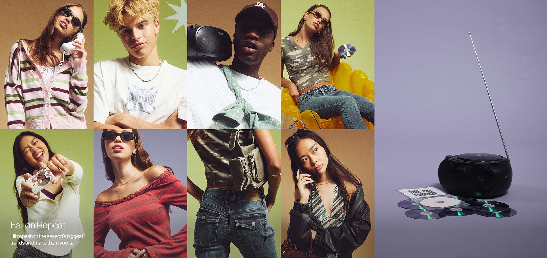 Fall on Repeat Hit repeat on the season's biggest trends and make them yours