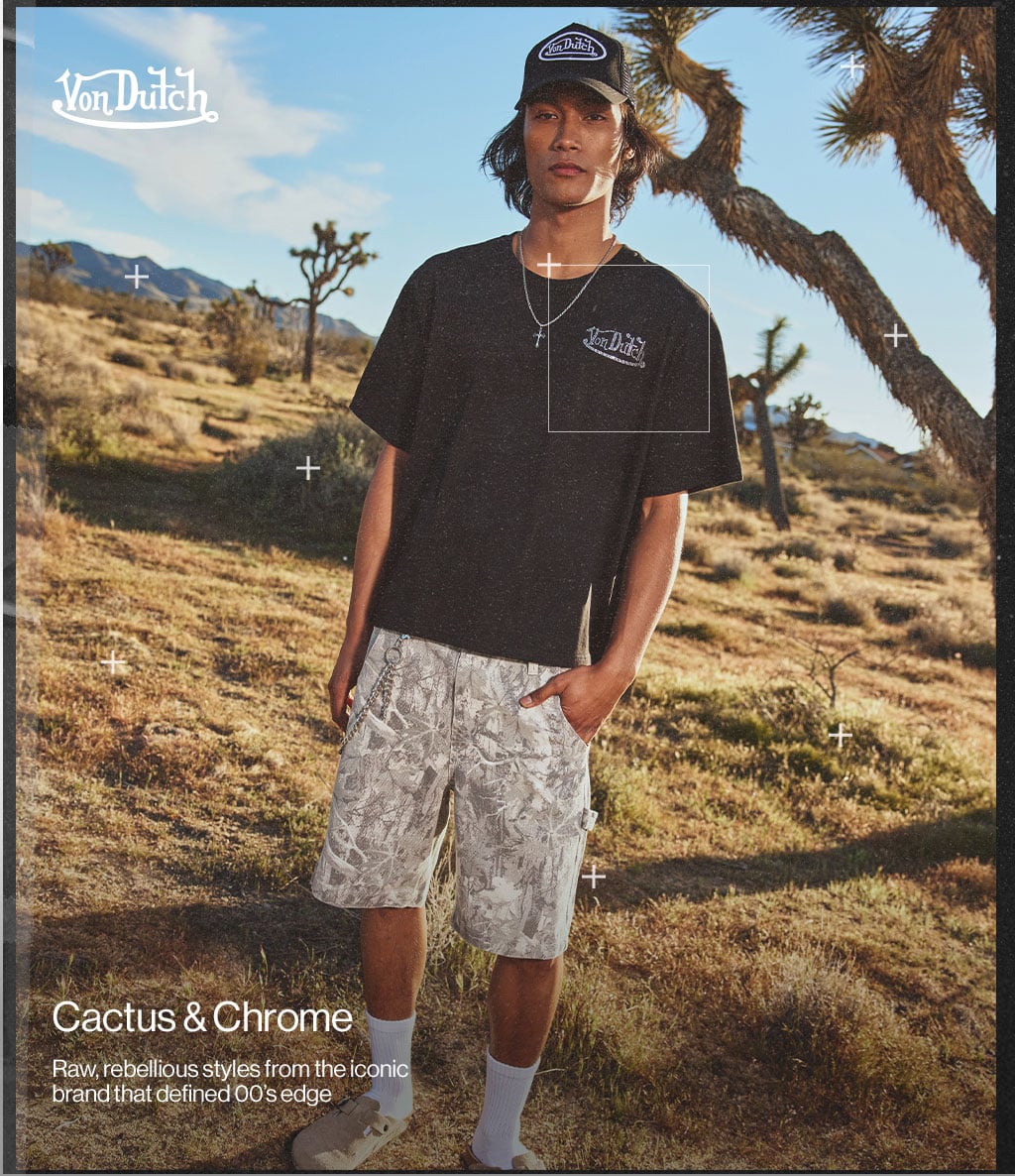 Cactus & Chrome, rebellious styles from the iconic brand that defined 00's edge
