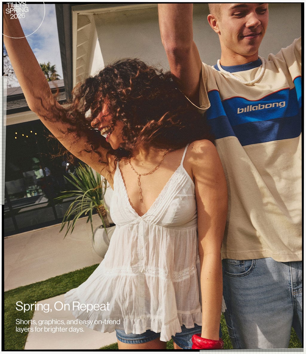 Spring, On Repeast Shorts, graphics, and easy on-trend layers for brighter days