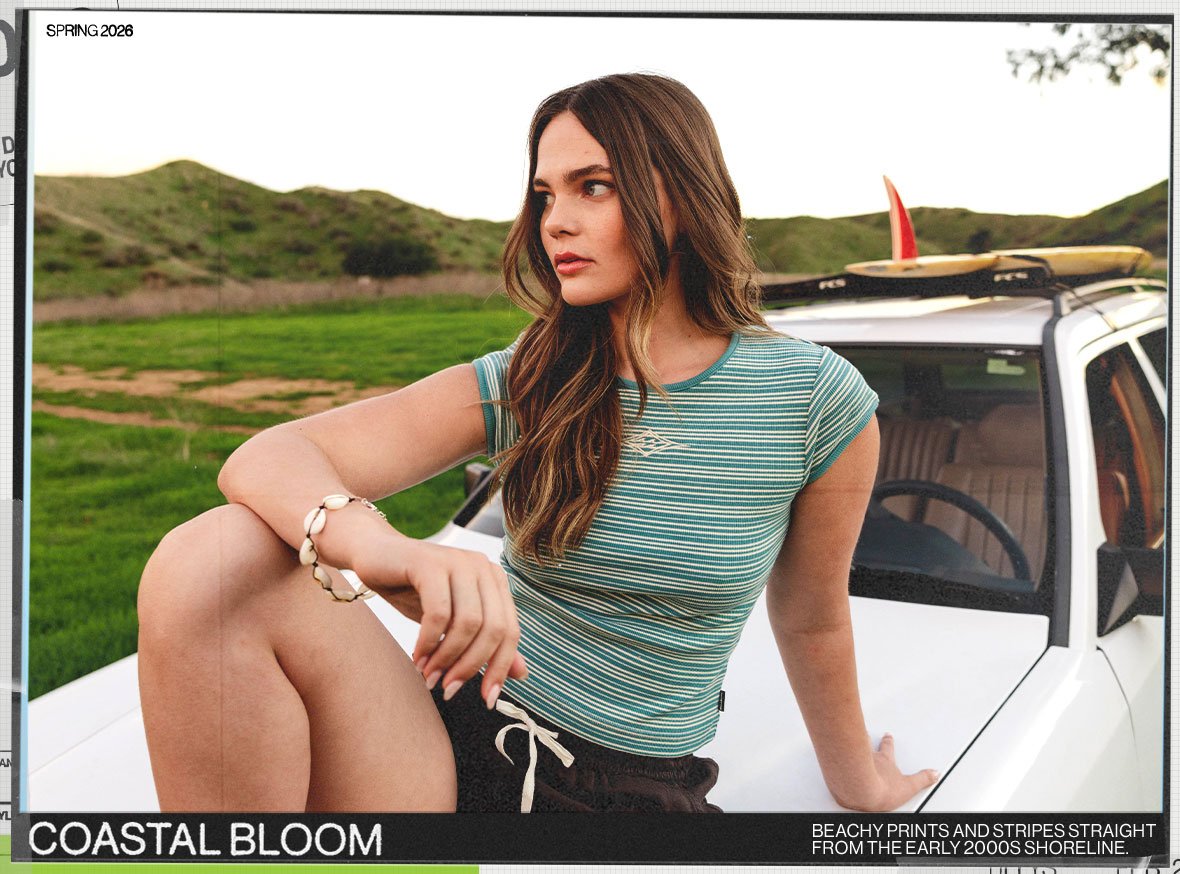 Coastal Bloom Beachy Prints and Stripes Straight from the Early 2000s Shoreline