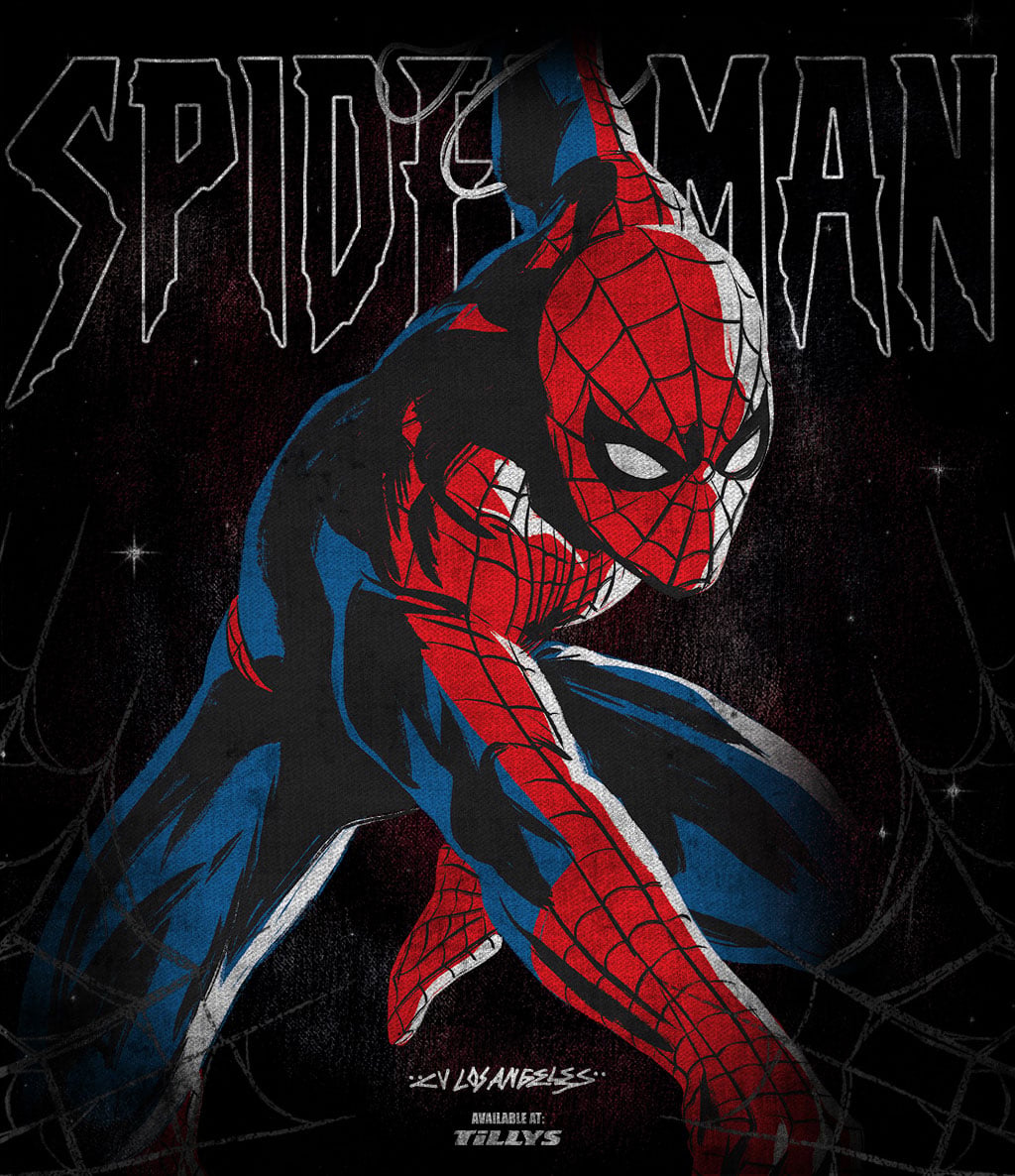 Spiderman CV Los Angeles Available at Tillys