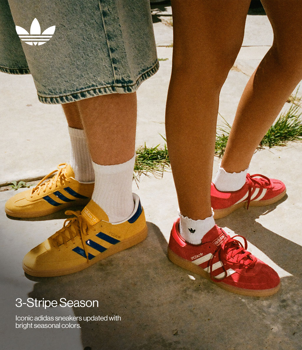 adidas 3-Stripe Season - Iconic adidas sneakers updated with bright seasonal colors