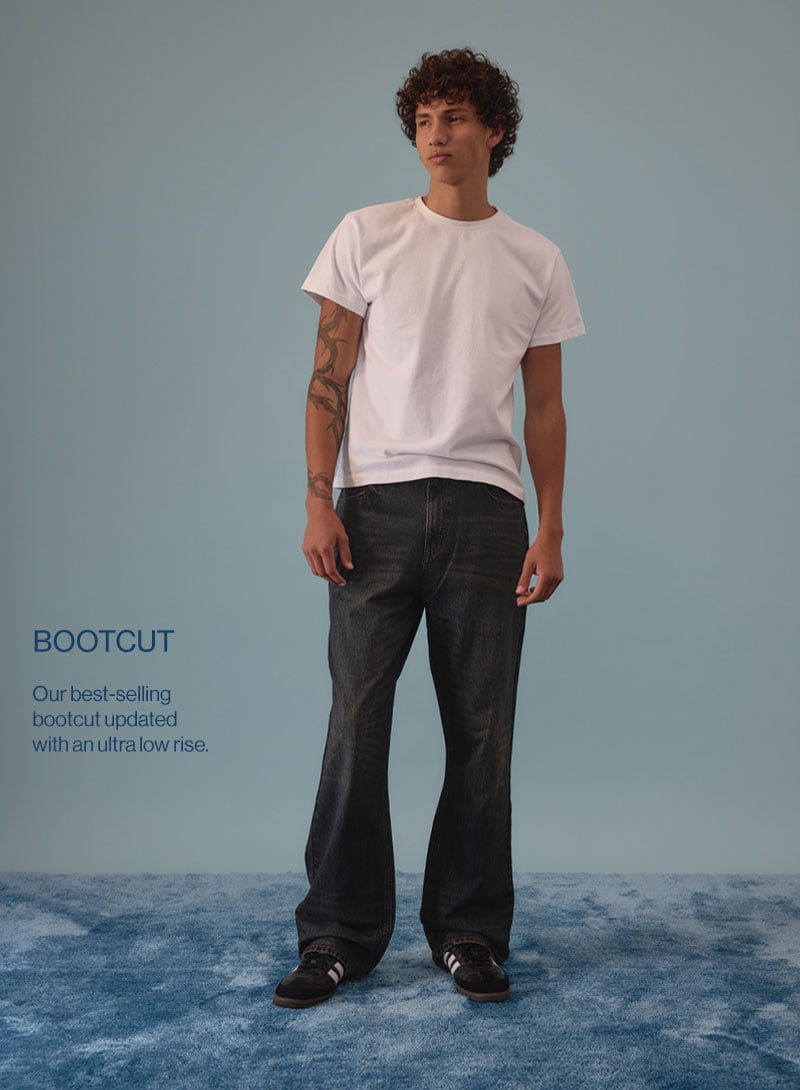 Bootcut - Our best-selling bootcut updated with an ultra low rise.