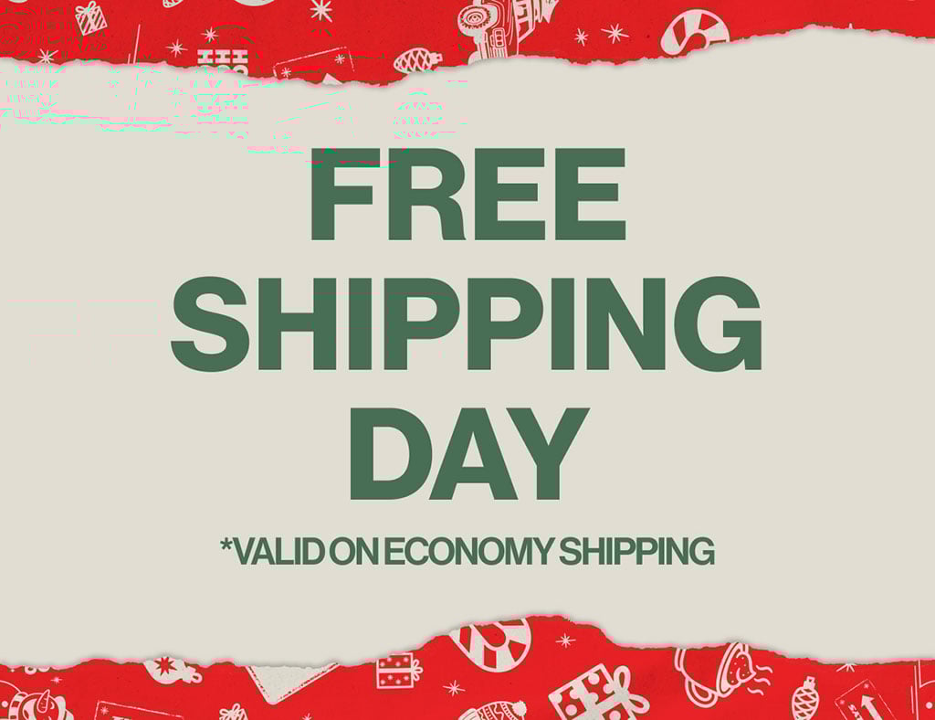 Deals Unwrapped Free Shipping Day *Valid on Economy Shipping