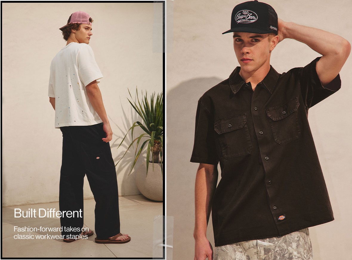Built Different Fashion-forward takes on classic workwear staples
