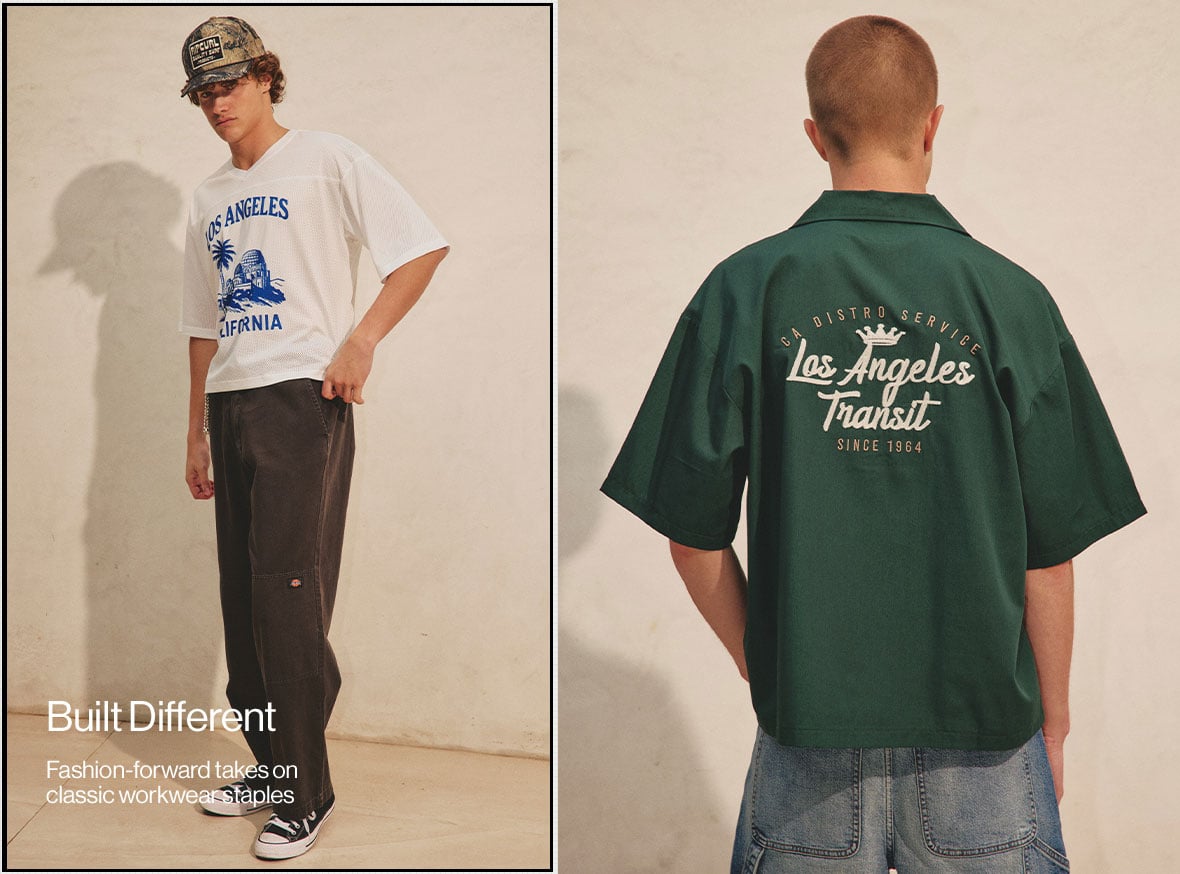 Built Different Fashion-forward takes on classic workwear staples