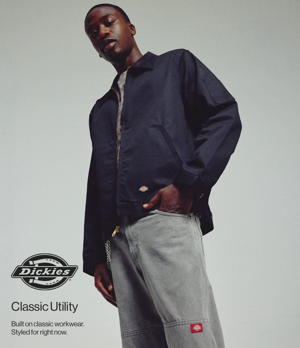 Dickies Classic Utility Built on classic workwear. Styled for right now.