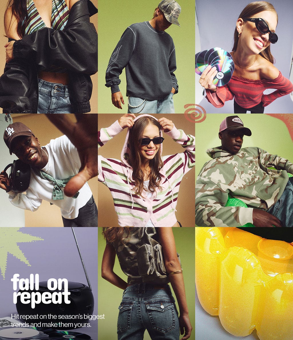 Fall on Repeat Hit repeat on the season's biggest trends and make them yours