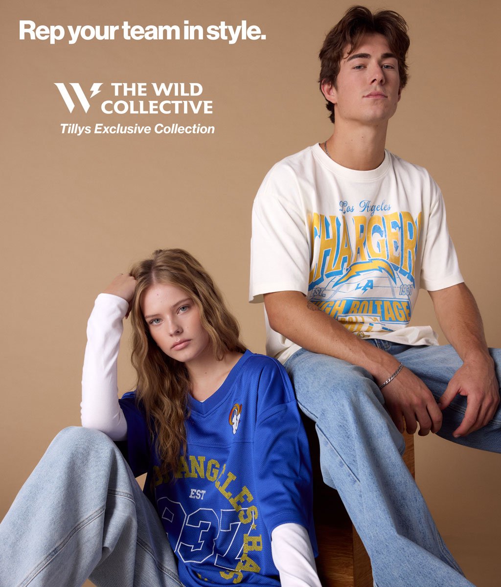 Rep your team in style. The Wild Collective Tillys Exclusive Collection