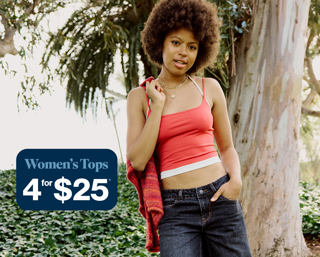 Women's Tops 4 for $25