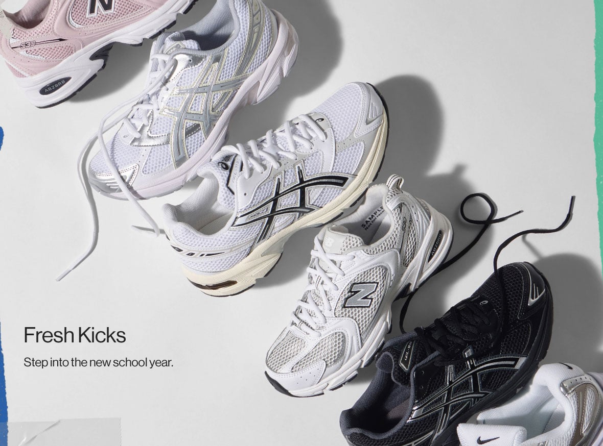 Fresh Kicks Step into the new school year.