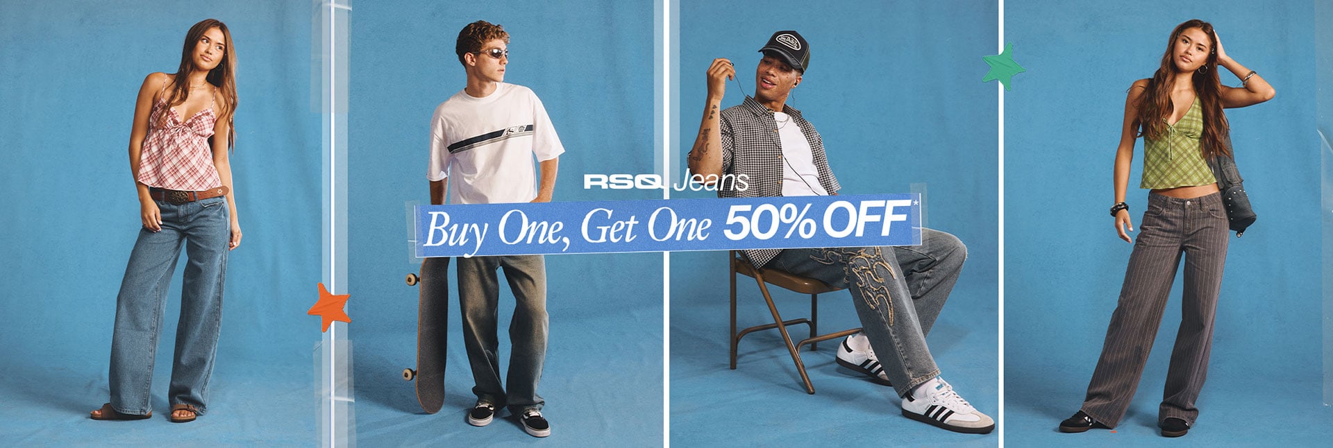 RSQ Jeans - Buy One, Get One 50% Off*
