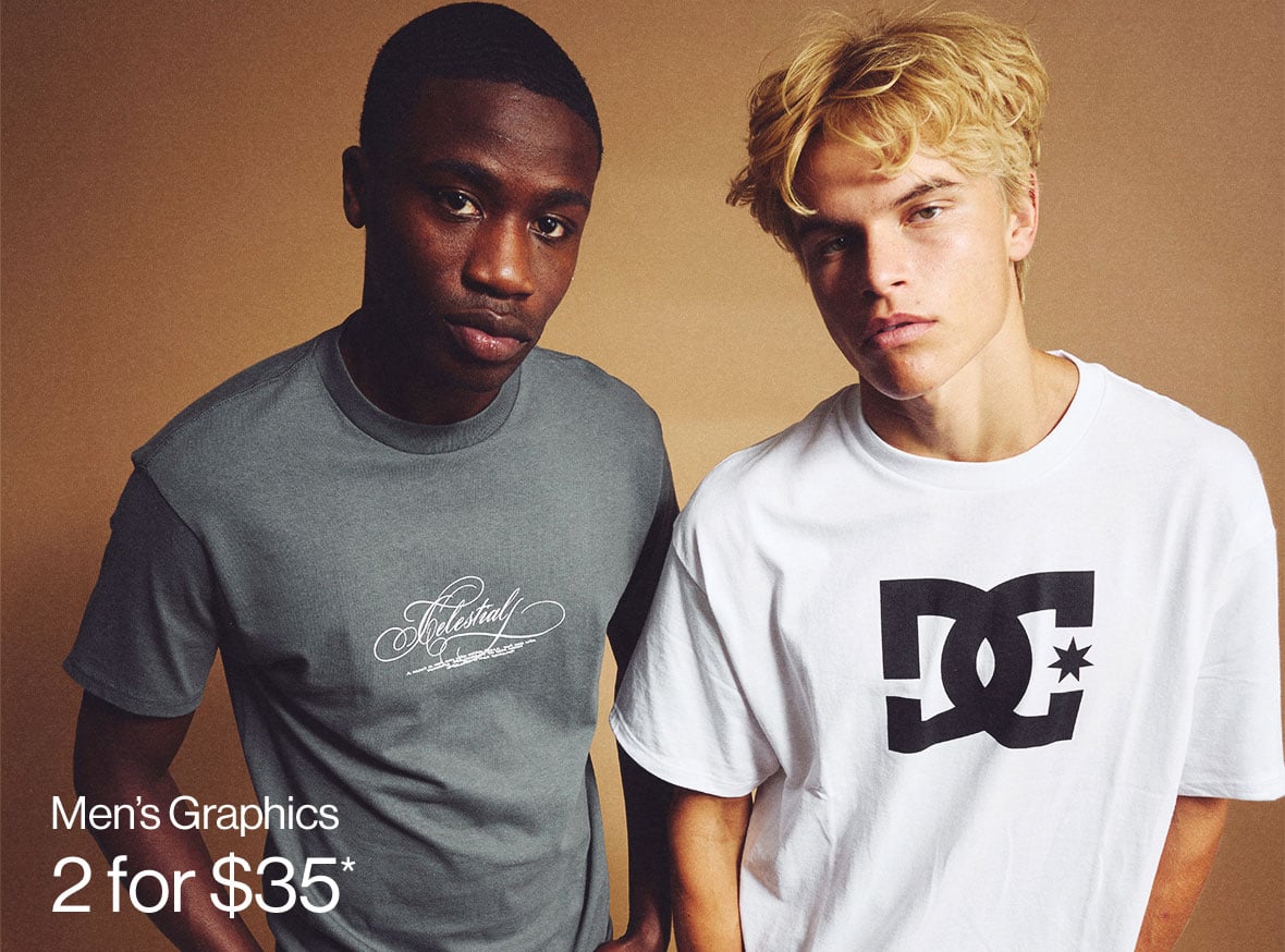 Men's Graphics 2 For $35