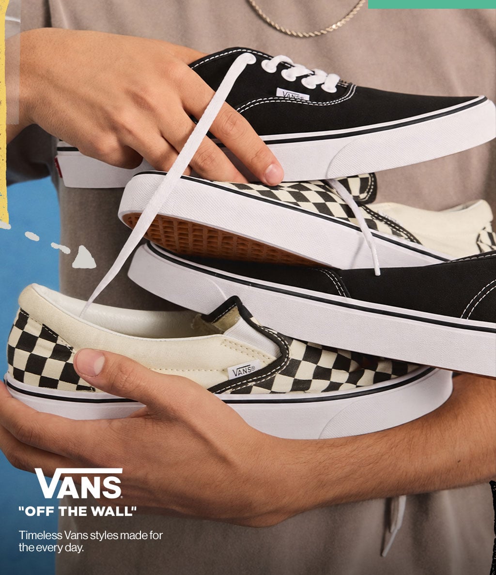 Vans Off the Wall Timeless Vans styles made for the every day