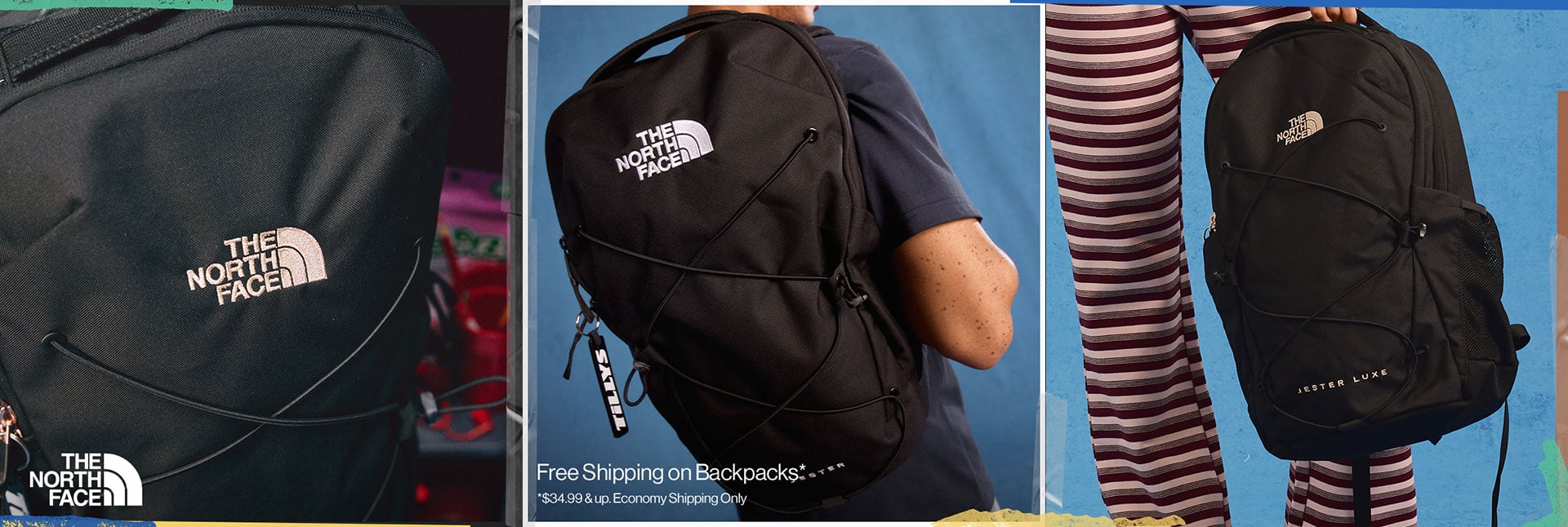 Free Shipping on Backpacks* *34.99 & up. Economy Shipping Only