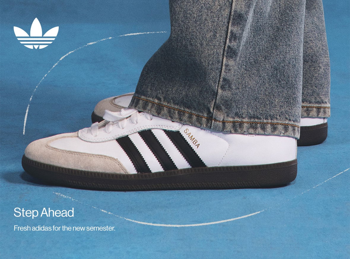 Step Ahead Fresh adidas for the new semester.