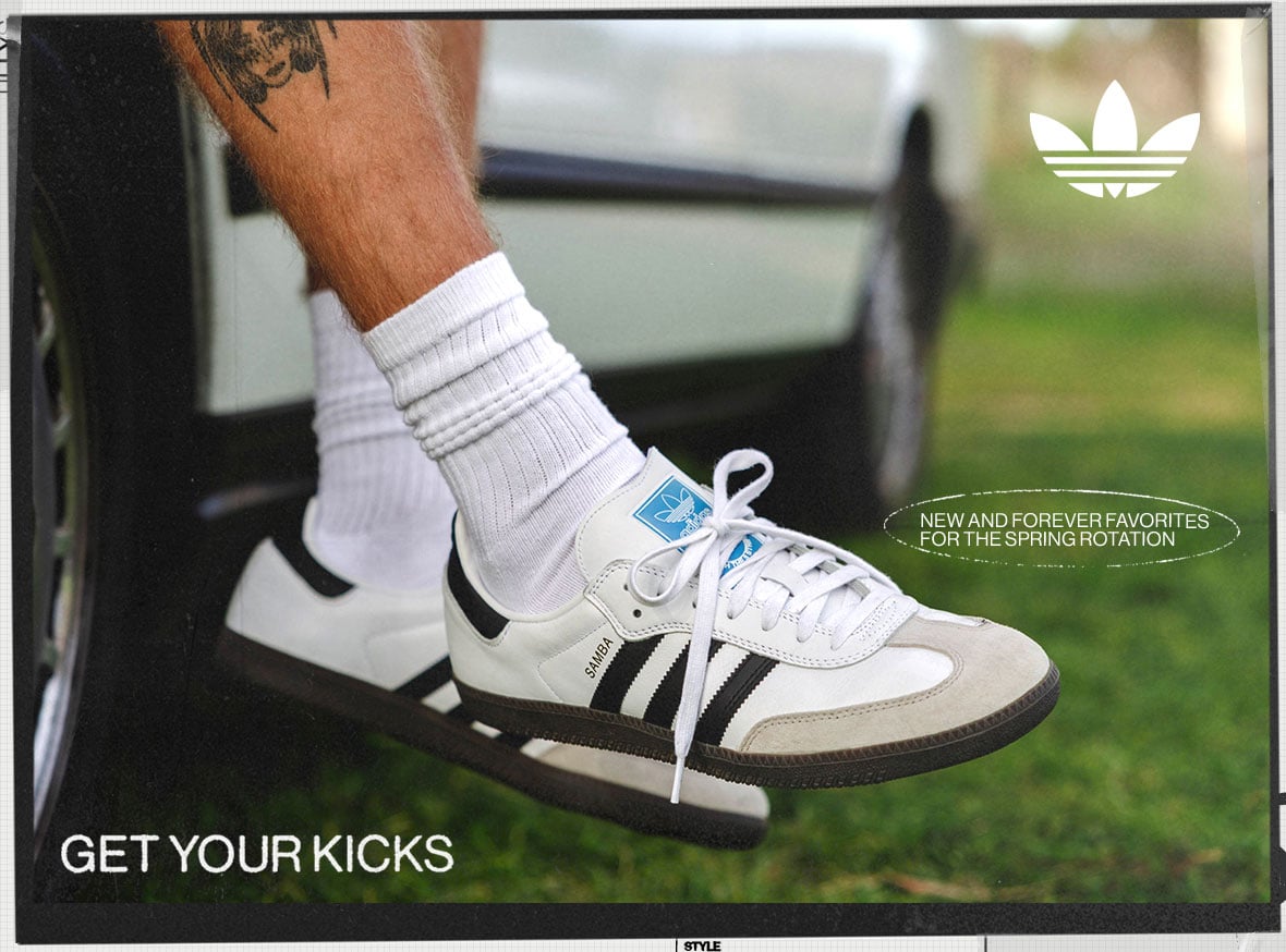 adidas Get your Kicks - New and Forever Favorites for the Spring Rotation