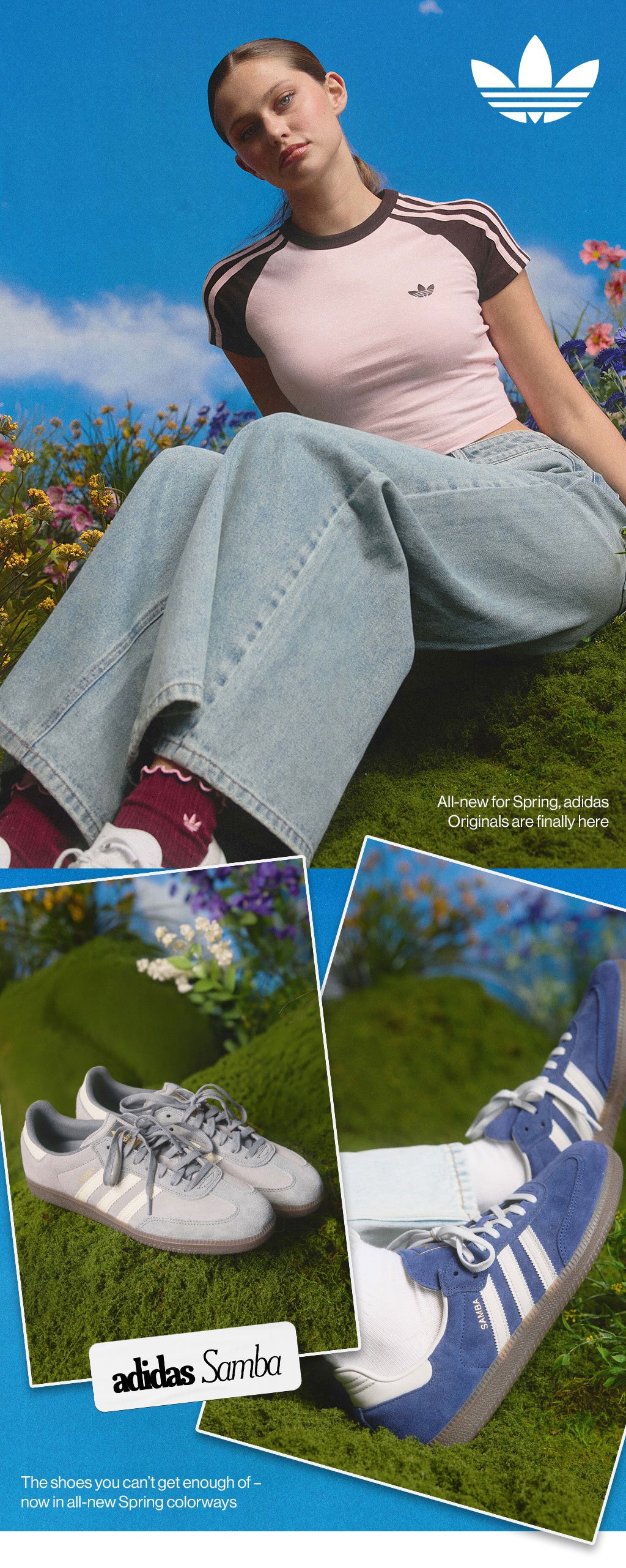 All-new Spring, adidas Originals are finally here adidas Samba The Shoes you can't get enough of - now in All-new Spring Colorways