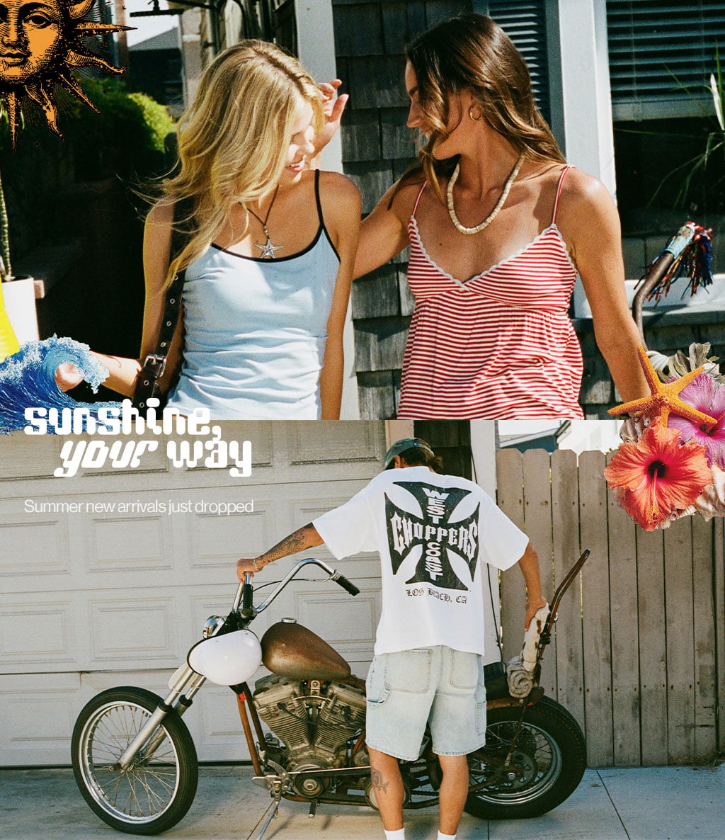 Sunshine, your way Summer new arrivals just dropped