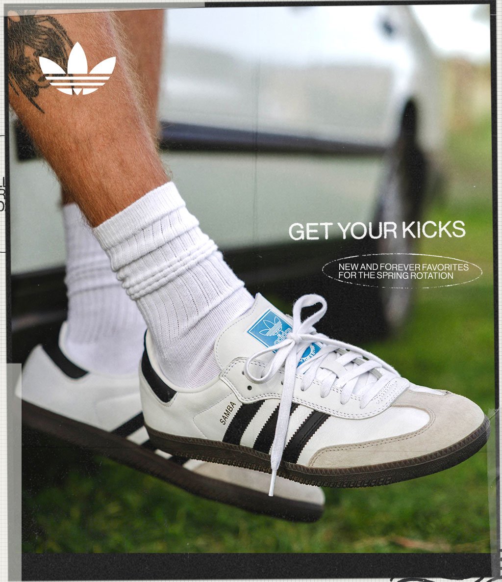 adidas Get your Kicks - New and Forever Favorites for the Spring Rotation