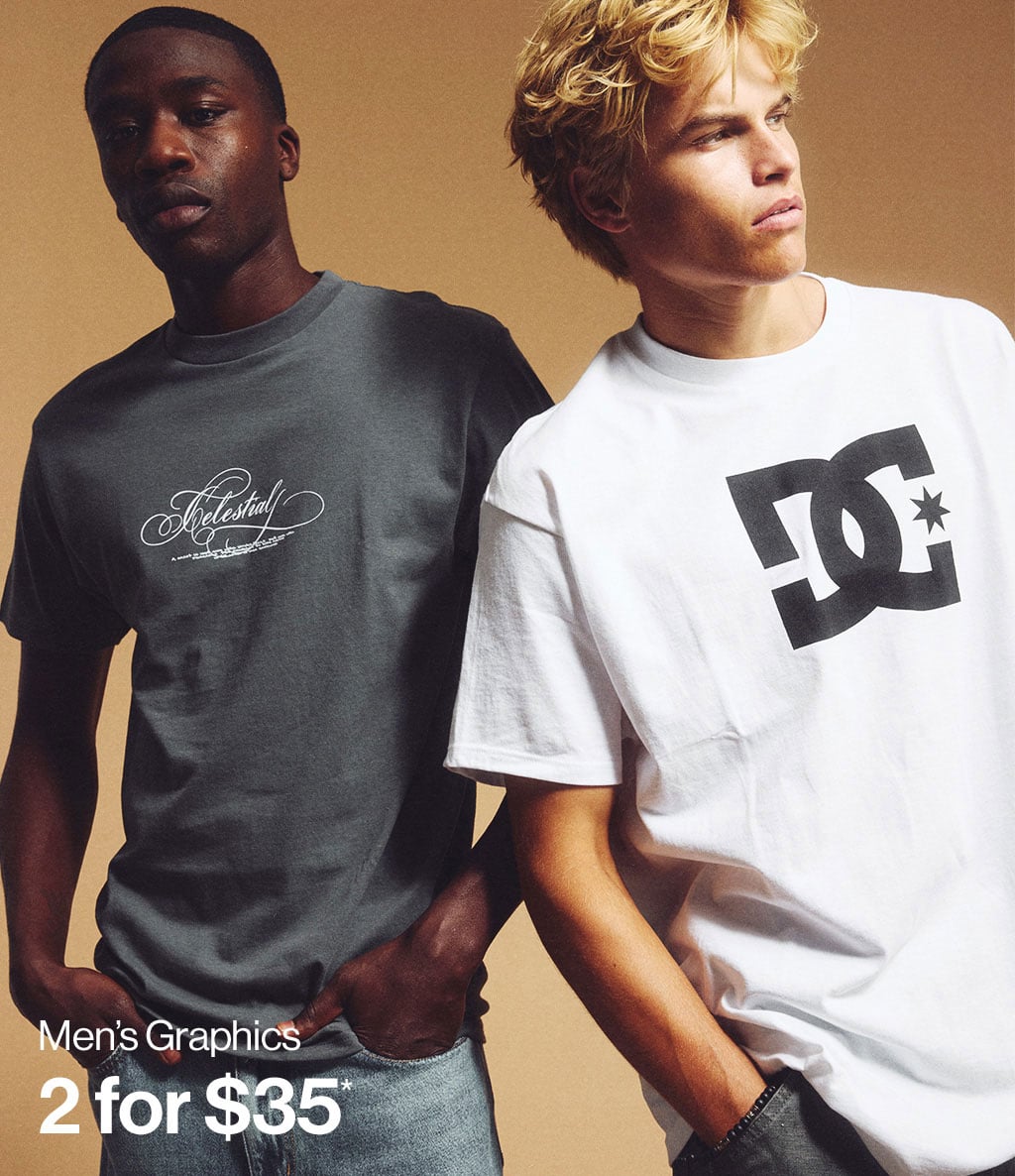 Men's Graphics 2 For $35
