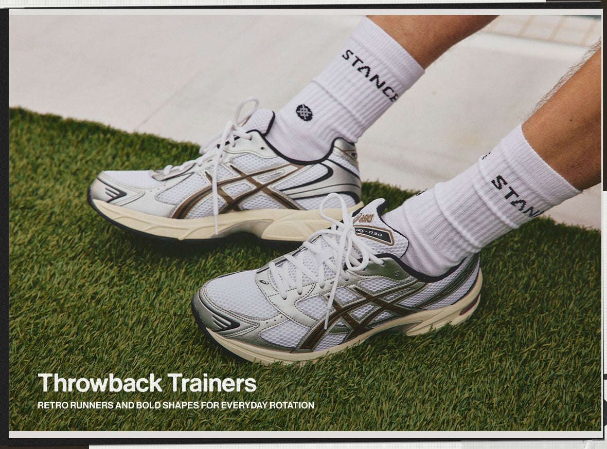 Throwback Trainers - Retro Runners and Bold Shapes for Everyday Rotation