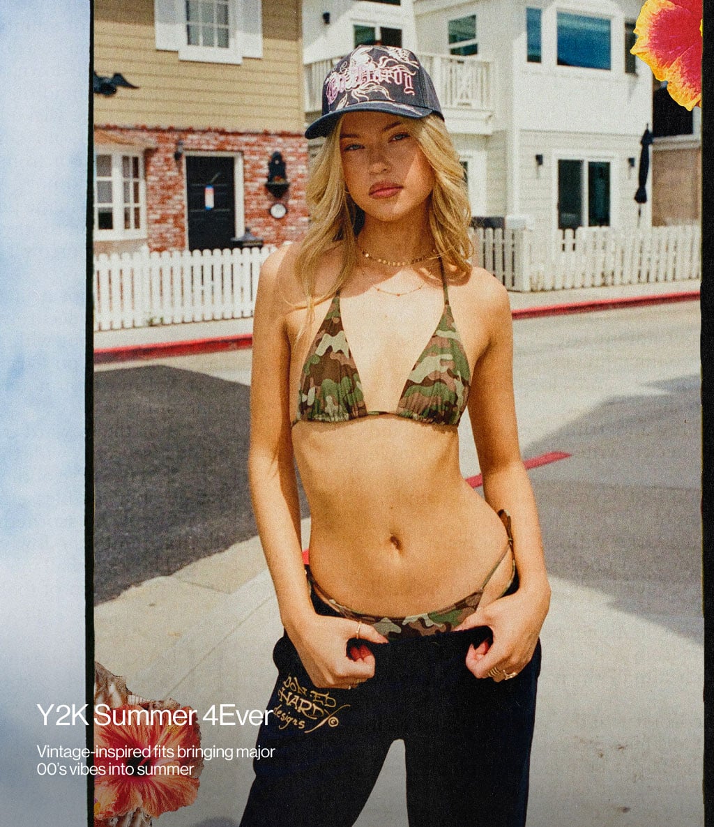 Y2K Summer 4Ever Vintage-inspired fits brining major 00's vibes into summer