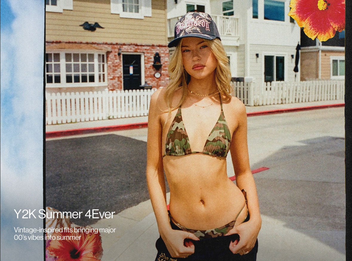 Y2K Summer 4Ever Vintage-inspired fits brining major 00's vibes into summer