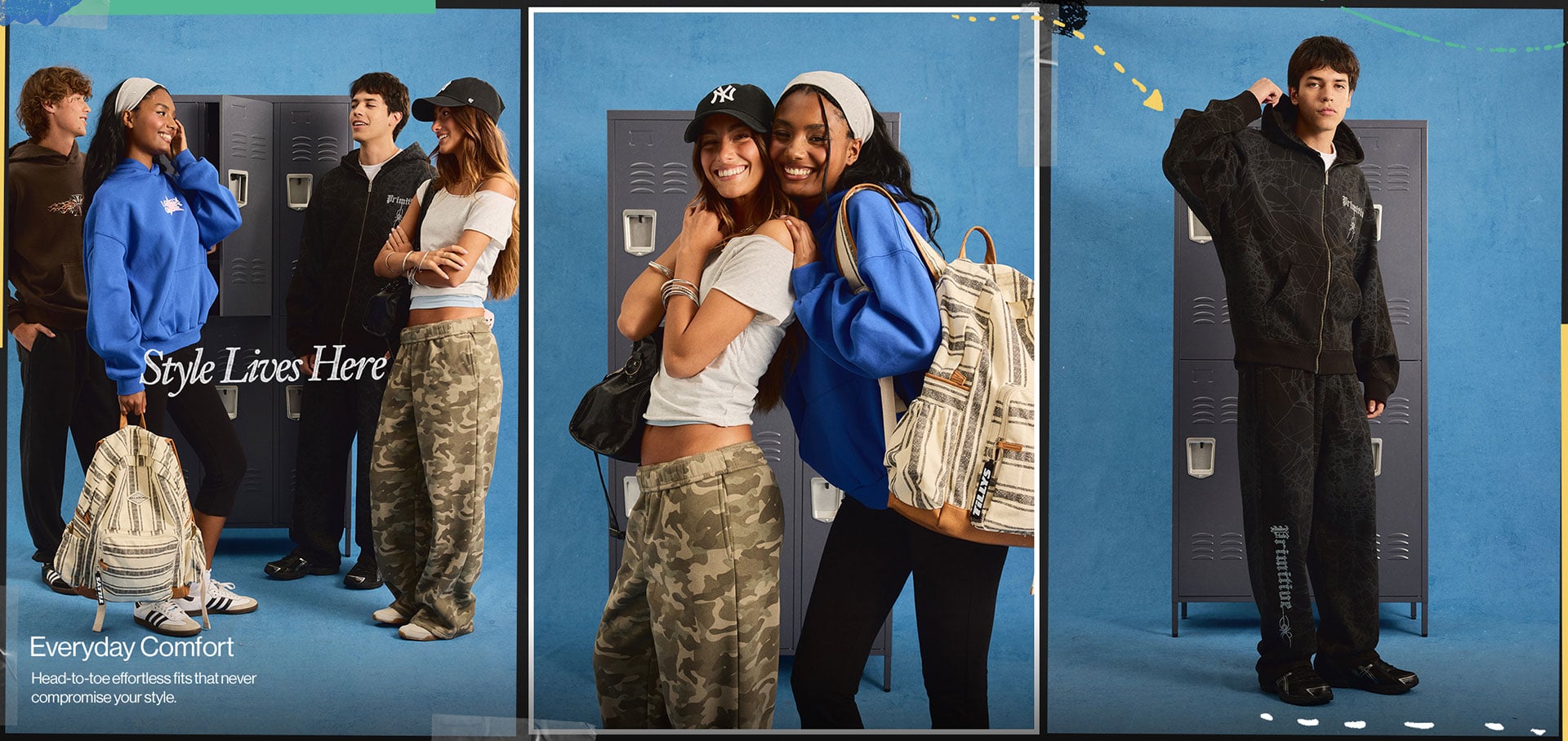 Style Lives Here - Everyday Comfort Head-to-toe effortless fits that never compromise your style