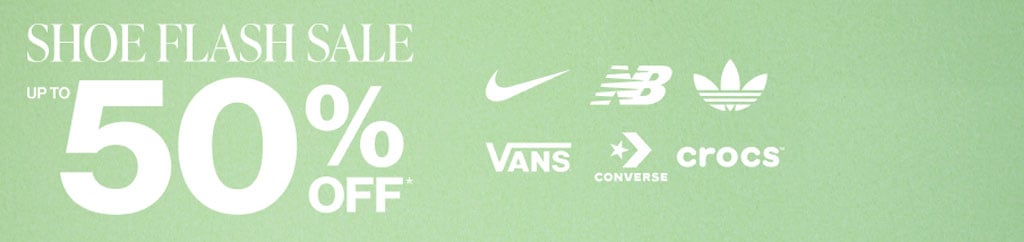 Shoe Flash Sale up to 50% OFF*