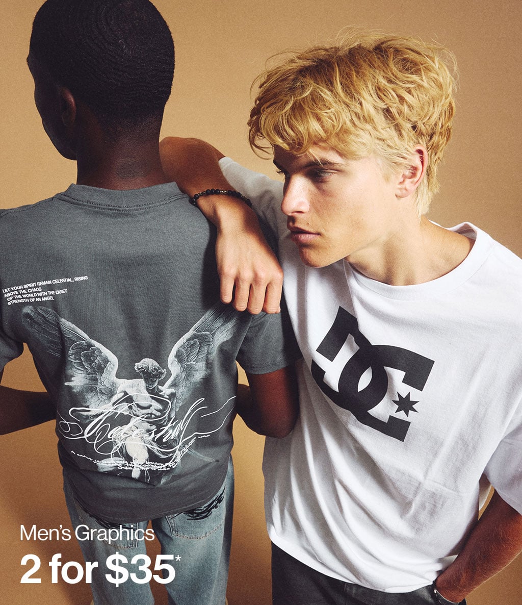 Men's Graphics 2 For $35