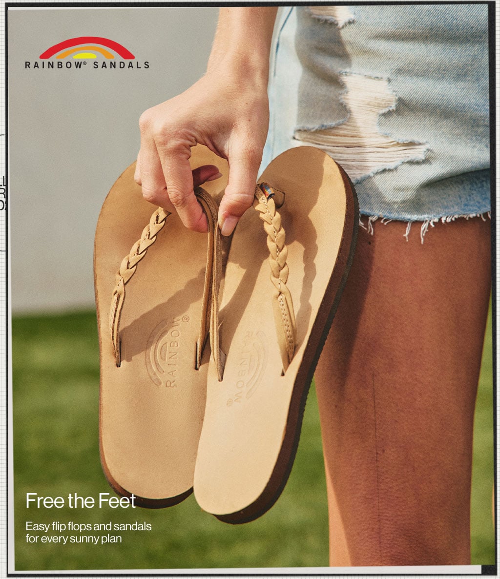 Free the Feet Easy flip flops and sandals for every sunny plan