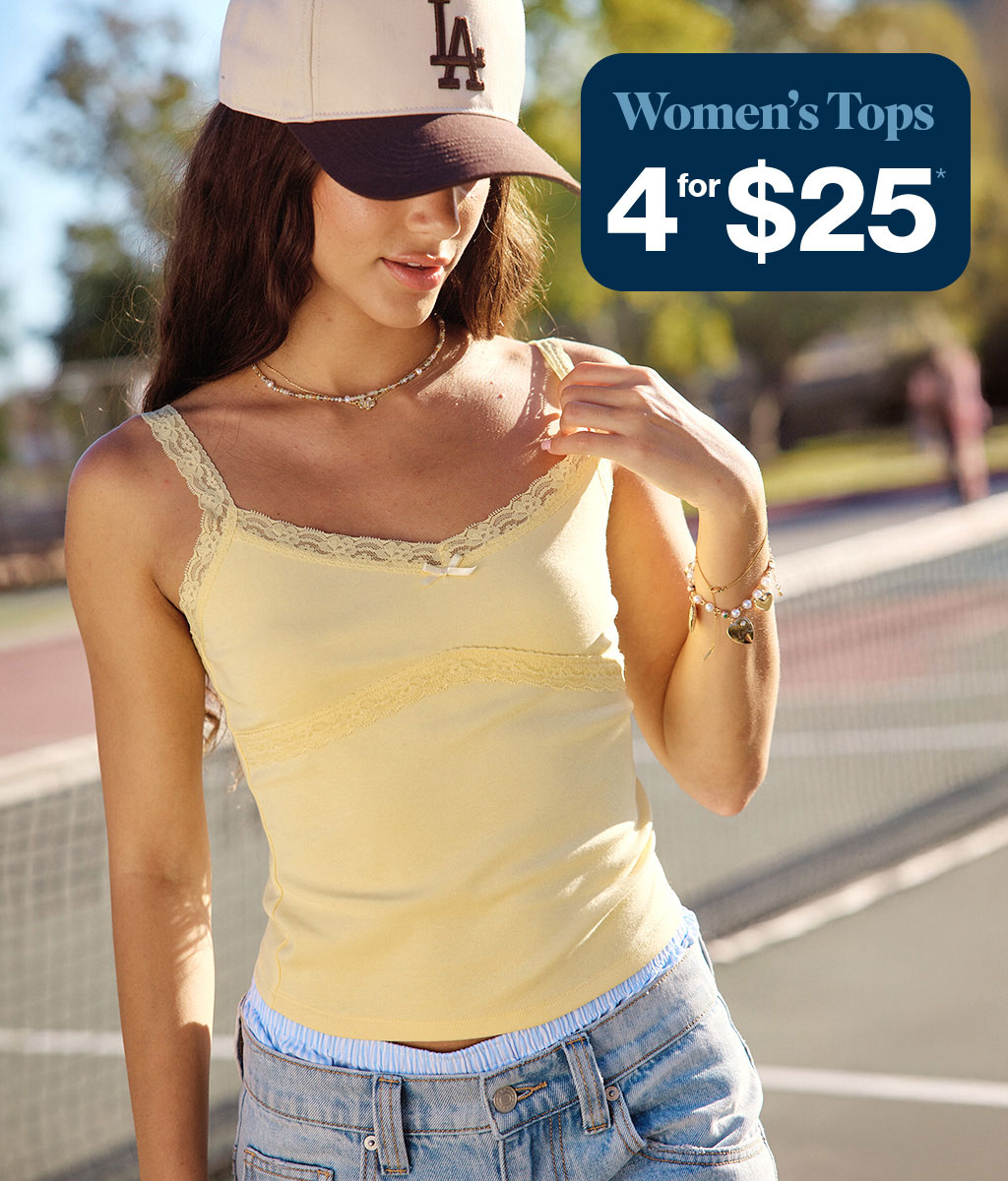Women's Tops 4 for $25