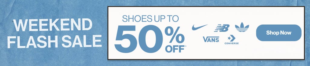 Weekend Flash Sale Shoes Up to 50% OFF*