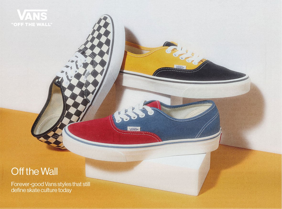 Vans Off the Wall Forever-good Vans styles that still define skate culture today
